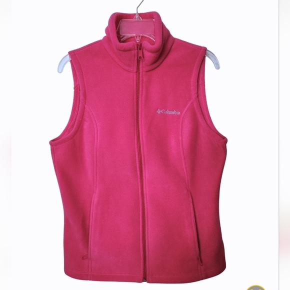 Columbia Women's Benton Springs Fleece Vest-size Medium - Picture 2 of 13
